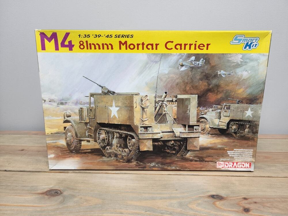M4 81mm Mortar Carrier 1/35 Dragon '39-'45 AFV Series Unassembled Kit#6361